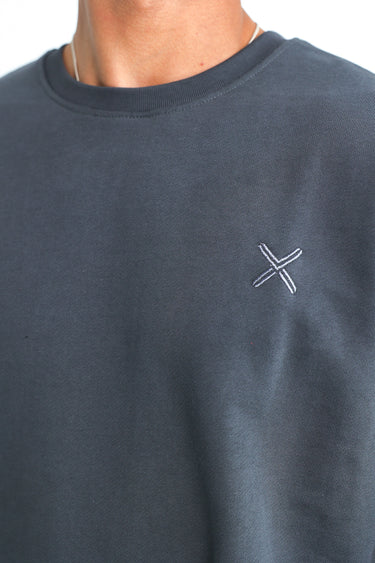 Boyfriend Sweater in Charcoal