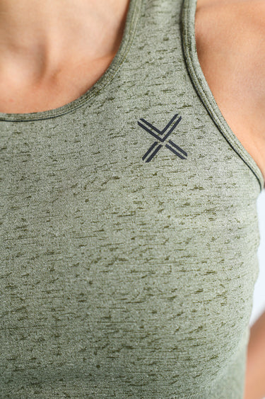 Vigor Seamless Croptop in Olive