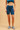 Soft Sculpt Mid-Length Biker Shorts Teal