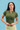 Half Zip Short Sleeve - Olive