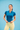 Half Zip Short Sleeve - Teal