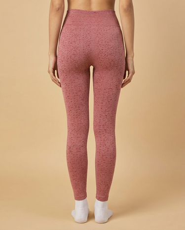 Vigor Seamless Leggings in Pastel Burgundy
