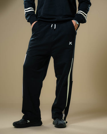 Haxel Cotton Sweatpants in Black