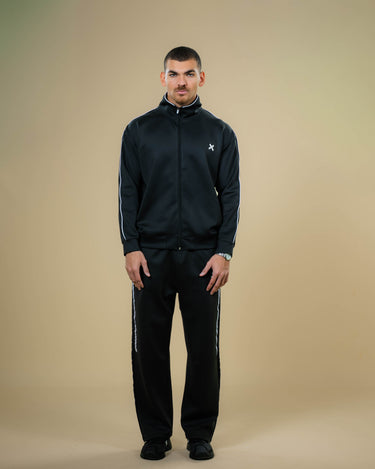 Haxel Track Jacket in Black
