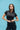 Half Zip Short Sleeve - Black