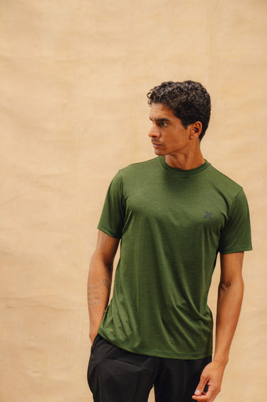 Cool Breeze Training Top - Olive