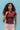 Half Zip Short Sleeve - Cherry Red
