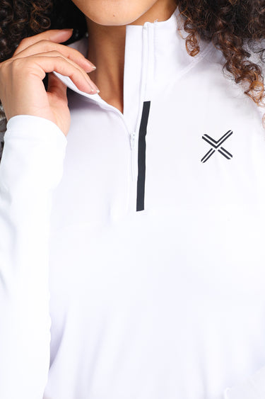 Haxel Women Long Sleeve Basic Workout Top in White