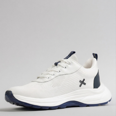 Haxel 4 White & Navy