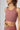 Vigor Seamless Croptop in Pastel Burgundy