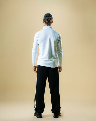 Half Zip Long Sleeve 2.0 Top in White