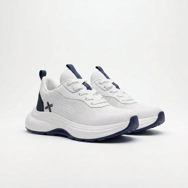 Haxel 4 Women White & Navy