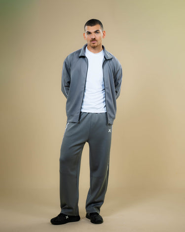 Haxel Track Jacket in Grey